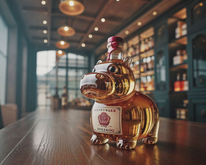 Whisky steklenica - Hippo izdaja