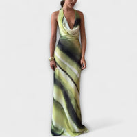 Klasične maxi obleke z gradientom in tie-dye