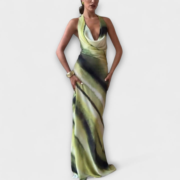 Klasične maxi obleke z gradientom in tie-dye