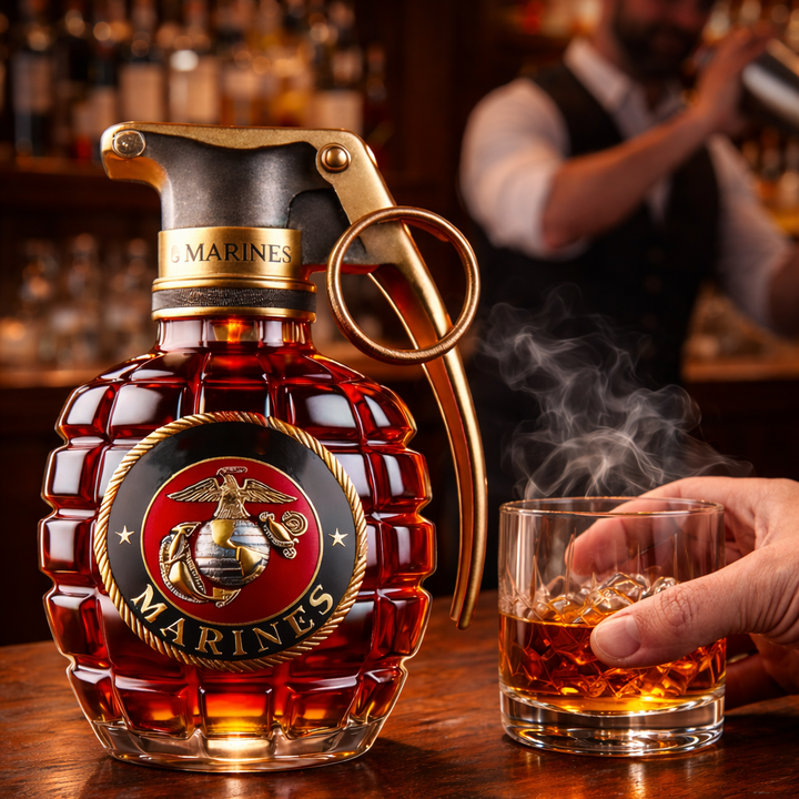 Whisky Steklenica - Granatna Izdaja