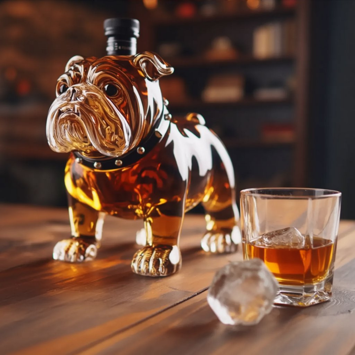 Whisky steklenica - Bulldog Edicija