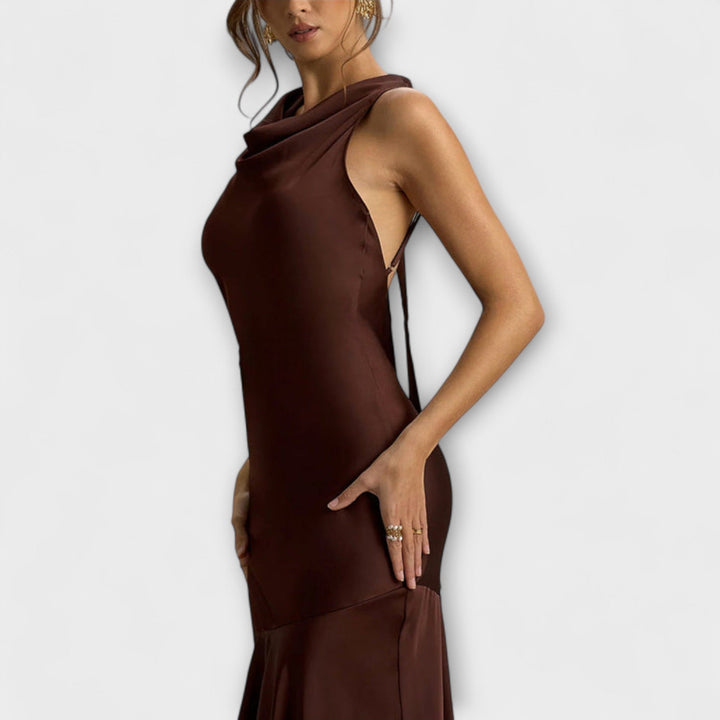 Lennon - Elegantne maxi obleke iz svile