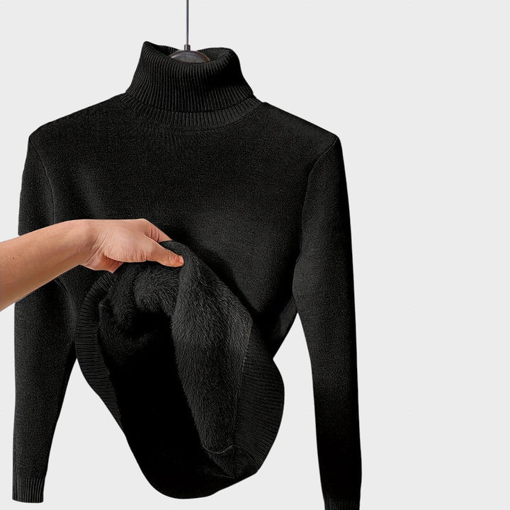 Kaja - Mehka Pulover s Turtleneck Ovratnikom