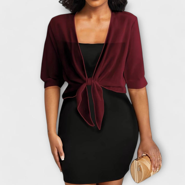 Olivia - Bluza z odprtim sprednjim delom