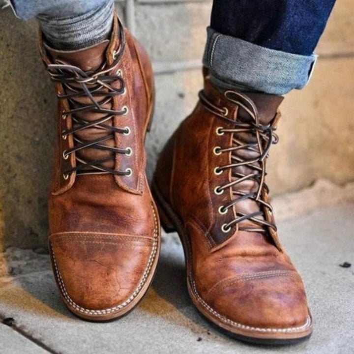 Henry™ - Retro stiilis nahast saapad