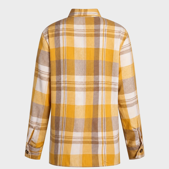 Nina – Karirasta Oversize Srajca
