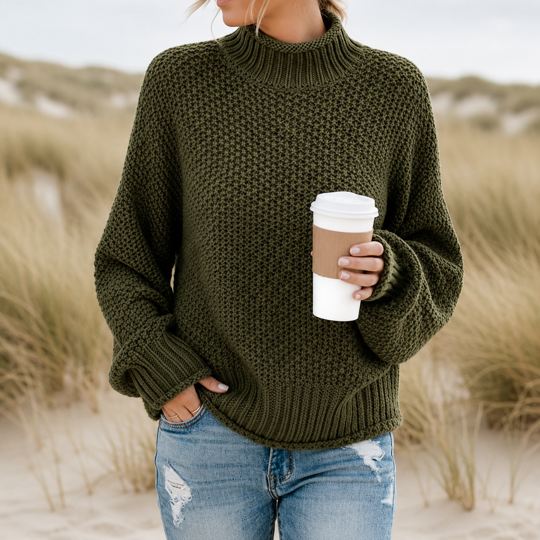 Sara – Topel Pleten Puli Pulover