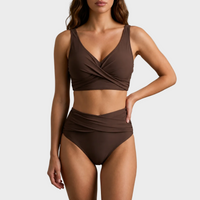 Eva – Eleganten Bikini z Visokim Pasom