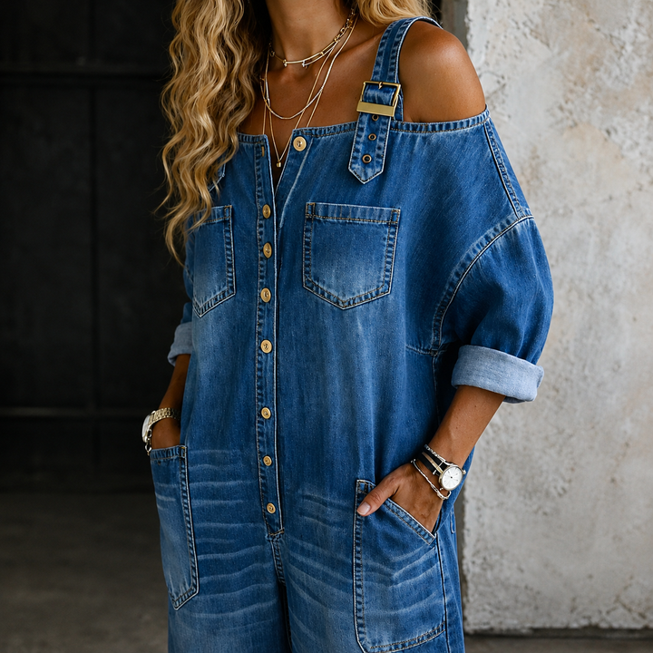 Martina – Moderen Denim Kombinezon