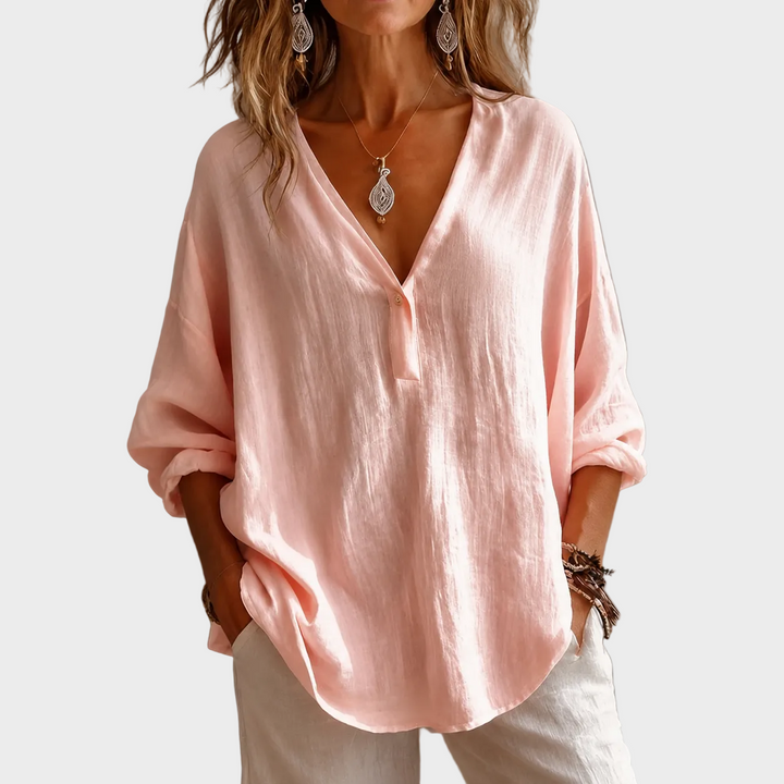 Jana – Lahkotna Lanena Bluza