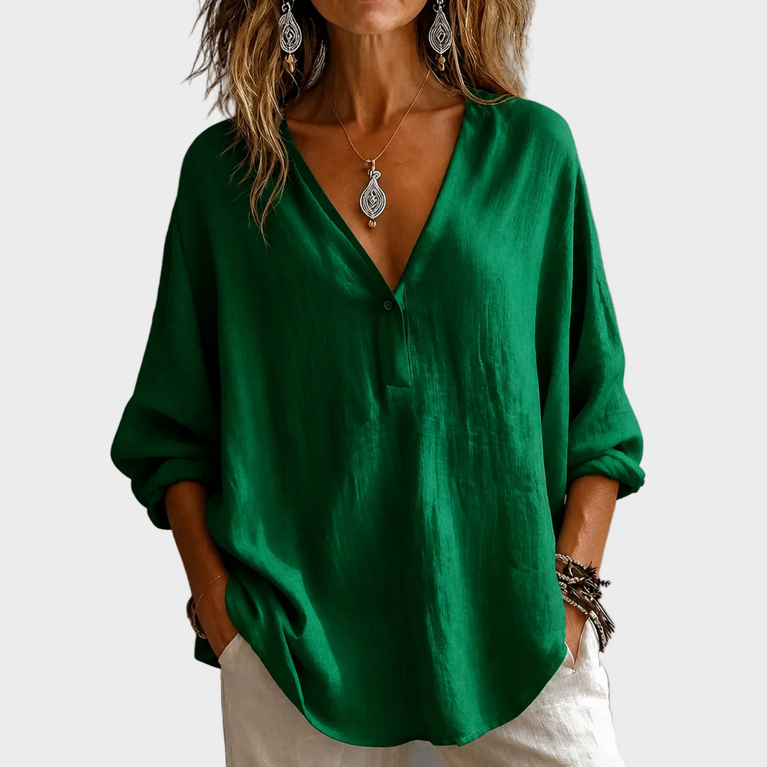 Jana – Lahkotna Lanena Bluza