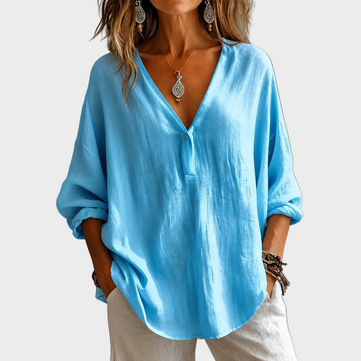 Jana – Lahkotna Lanena Bluza