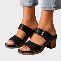 Nina – Elegantni Sandali z Blok Peto