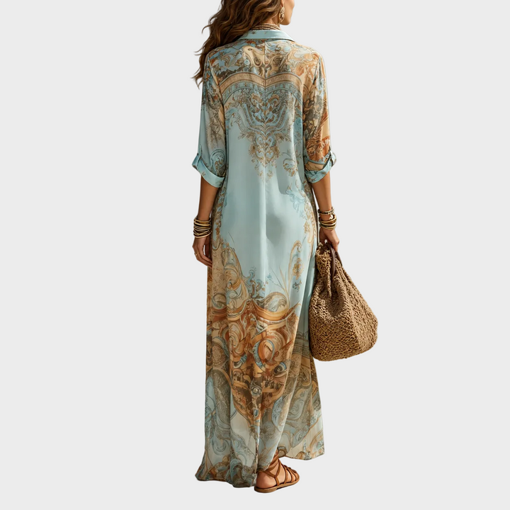 Larisa – Boho Maxi Obleka