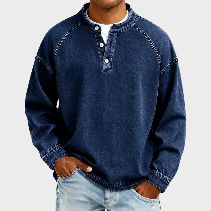 Luka – Sproščena Denim Majica