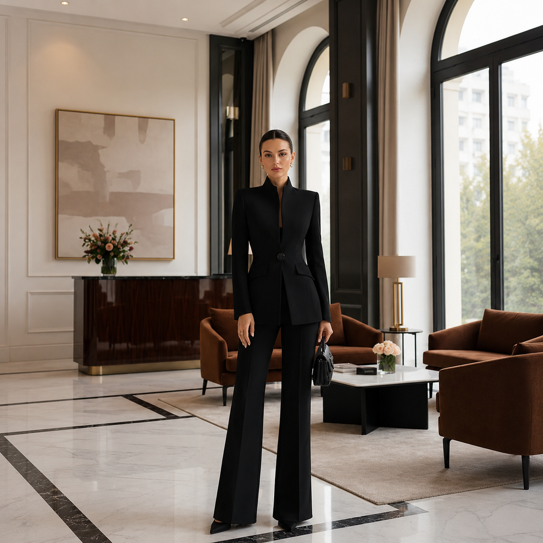 Valentina – Eleganten Hlačni Kostim