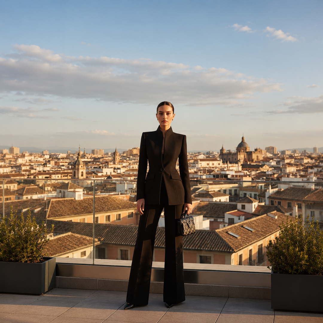 Valentina – Eleganten Hlačni Kostim