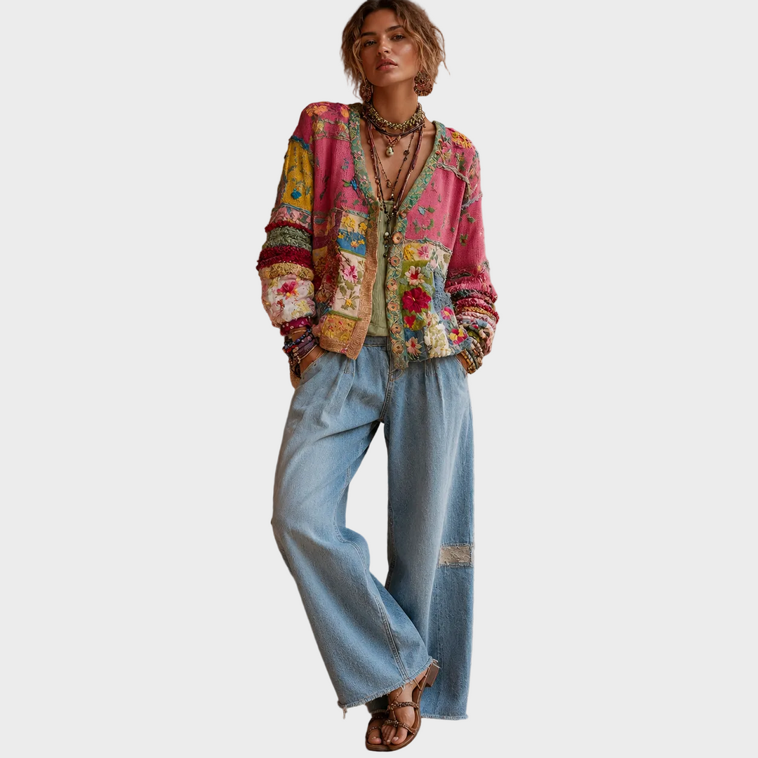Zala – Boho Patchwork Jopica