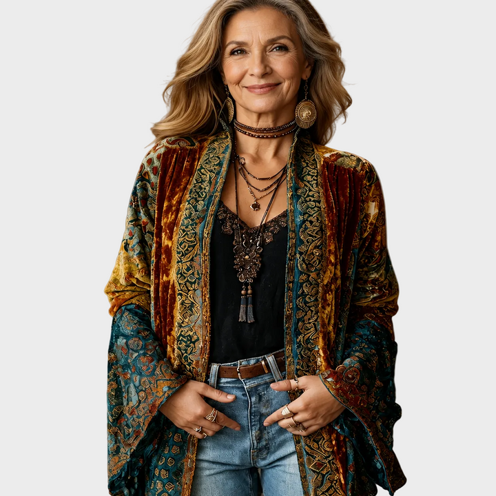 Aurora – Eleganten Boho Kimono