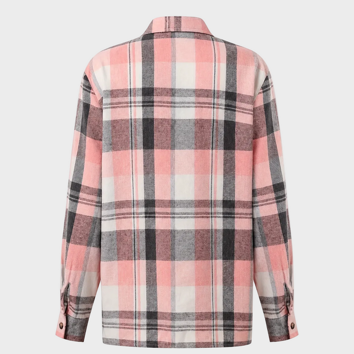 Nina – Karirasta Oversize Srajca