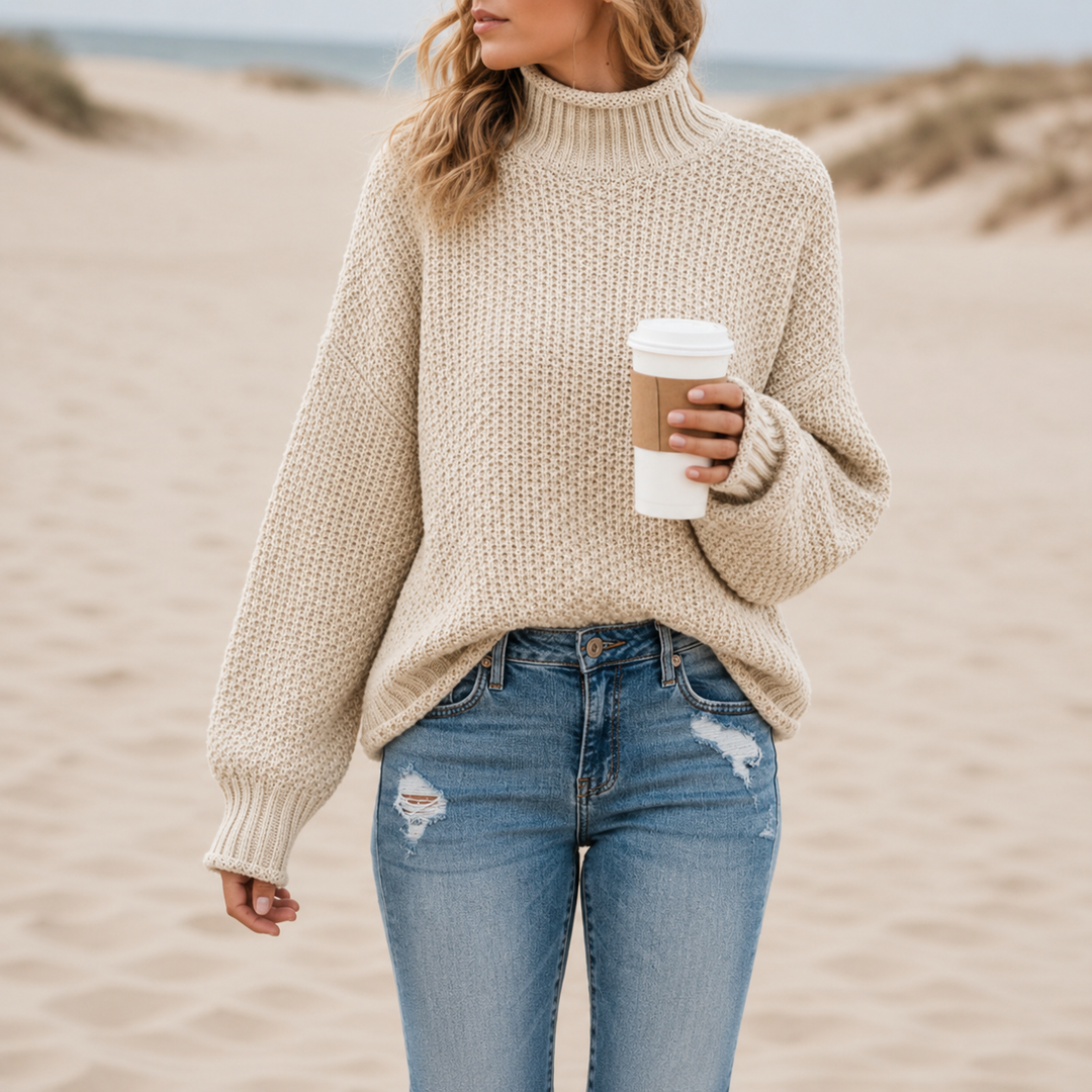 Sara – Topel Pleten Puli Pulover