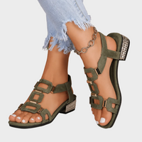 Lara – Ortopedski Sandali z Elegantno Peto