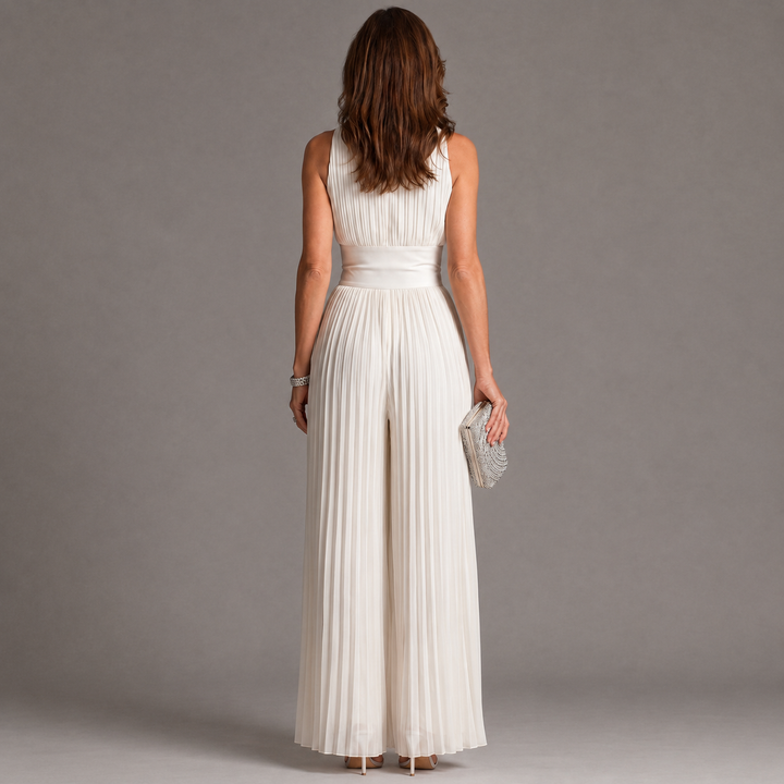 Valentina – Eleganten Plisiran Kombinezon