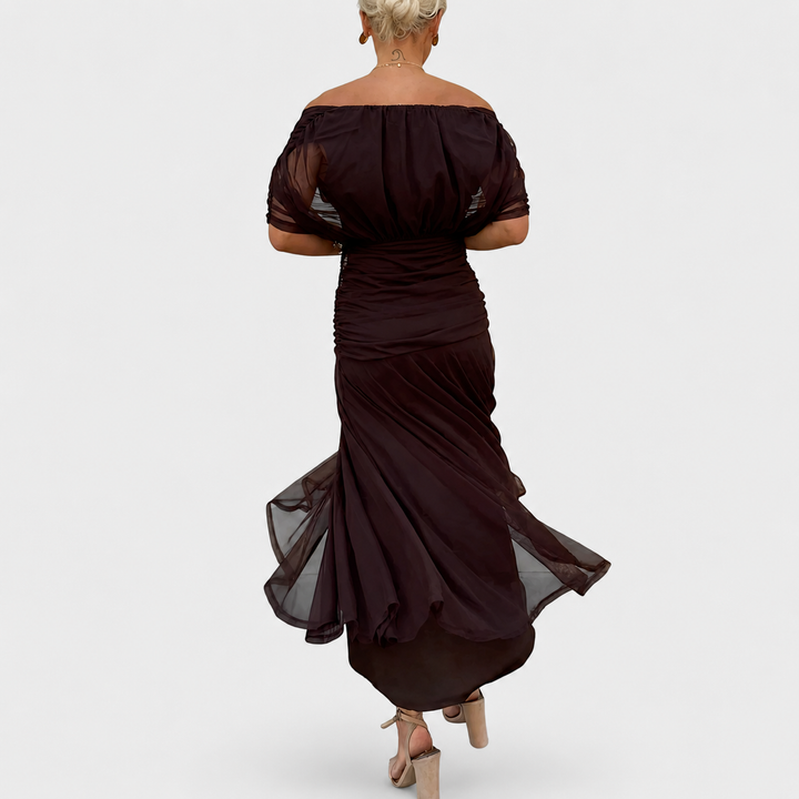 Simona – Elegantna Večerna Obleka
