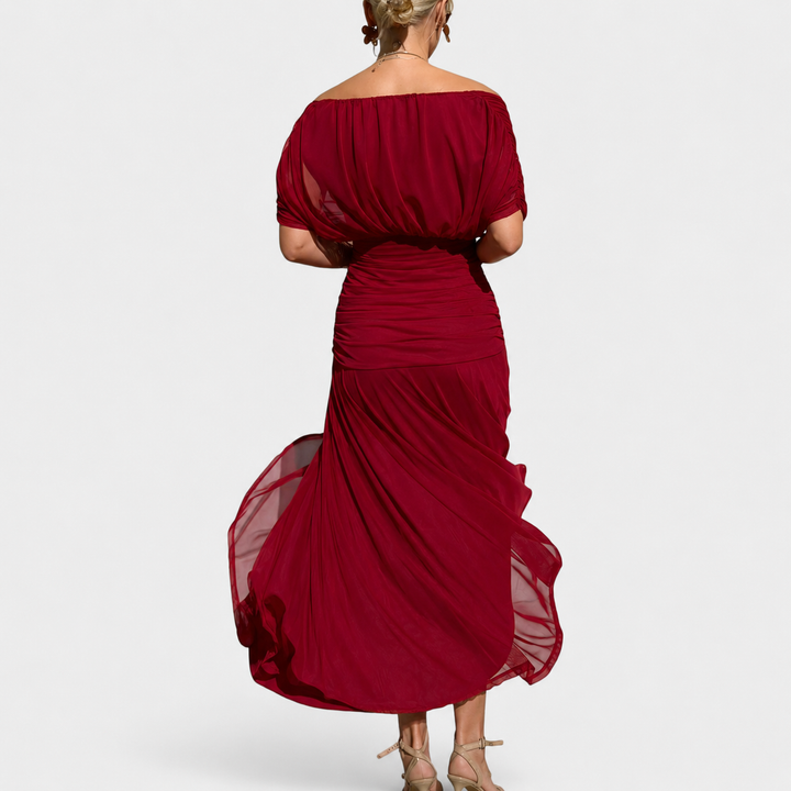 Simona – Elegantna Večerna Obleka