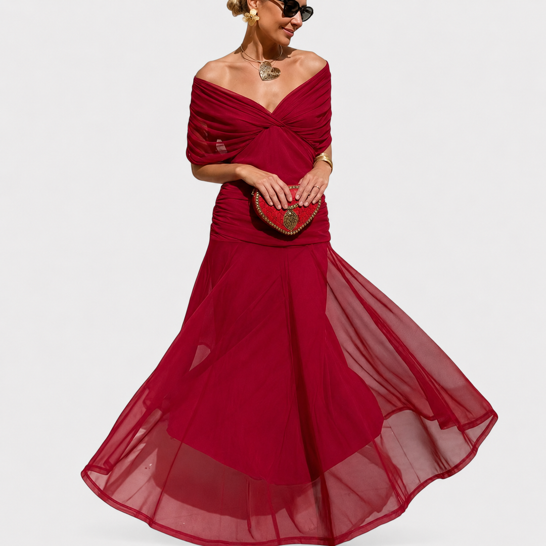 Simona – Elegantna Večerna Obleka