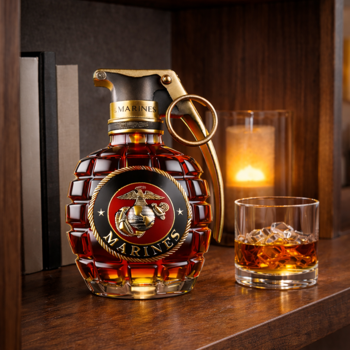 Whisky Steklenica - Granatna Izdaja