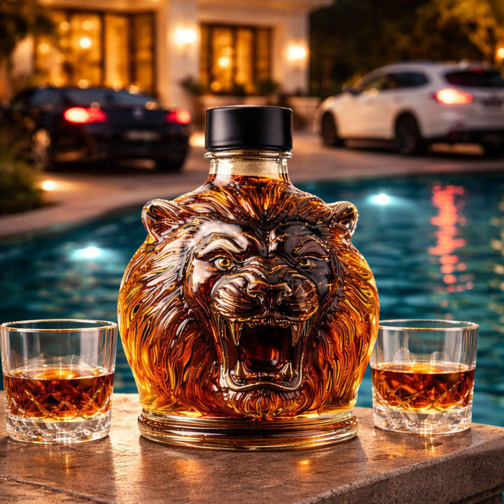 Whiskey steklenica - Lion Edition