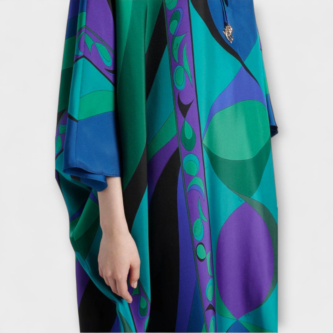 Harper - Vibrantni Psihadelčni Kaftan