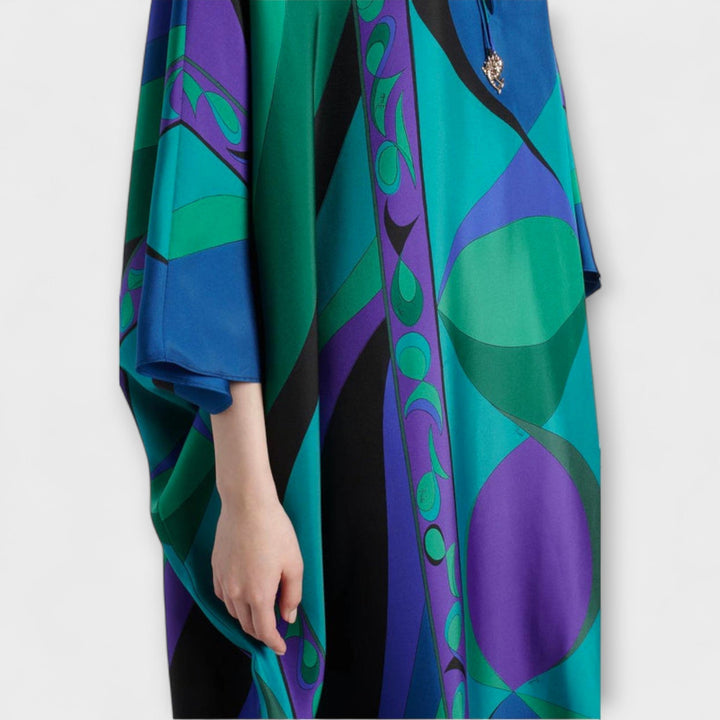 Harper - Vibrantni Psihadelčni Kaftan