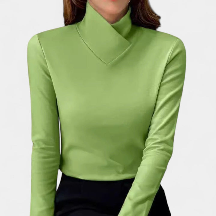 Veronika – Elegantna pulover s tesnim krojem