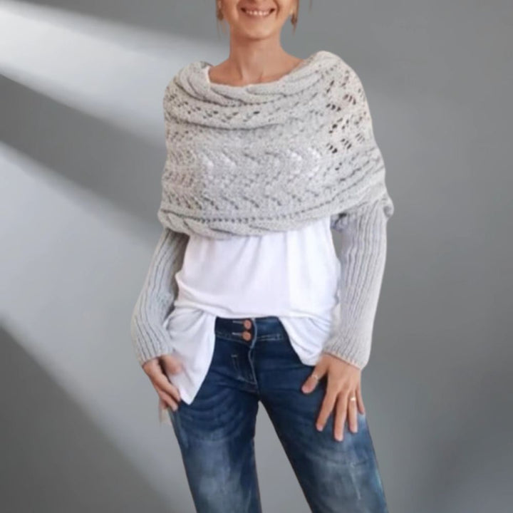 Celeste - Elegantni pleteni šal