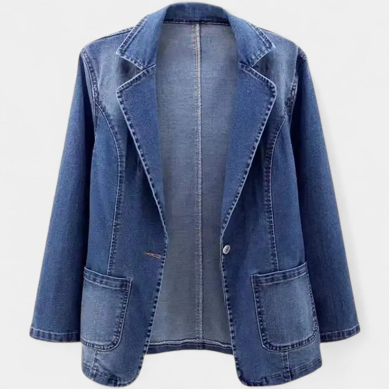 Eveline – Elegantna jeans jakna
