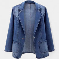 Eveline – Elegantna jeans jakna