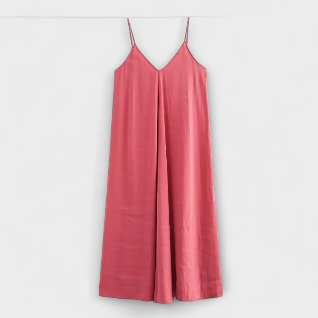 Maxi obleka na slip