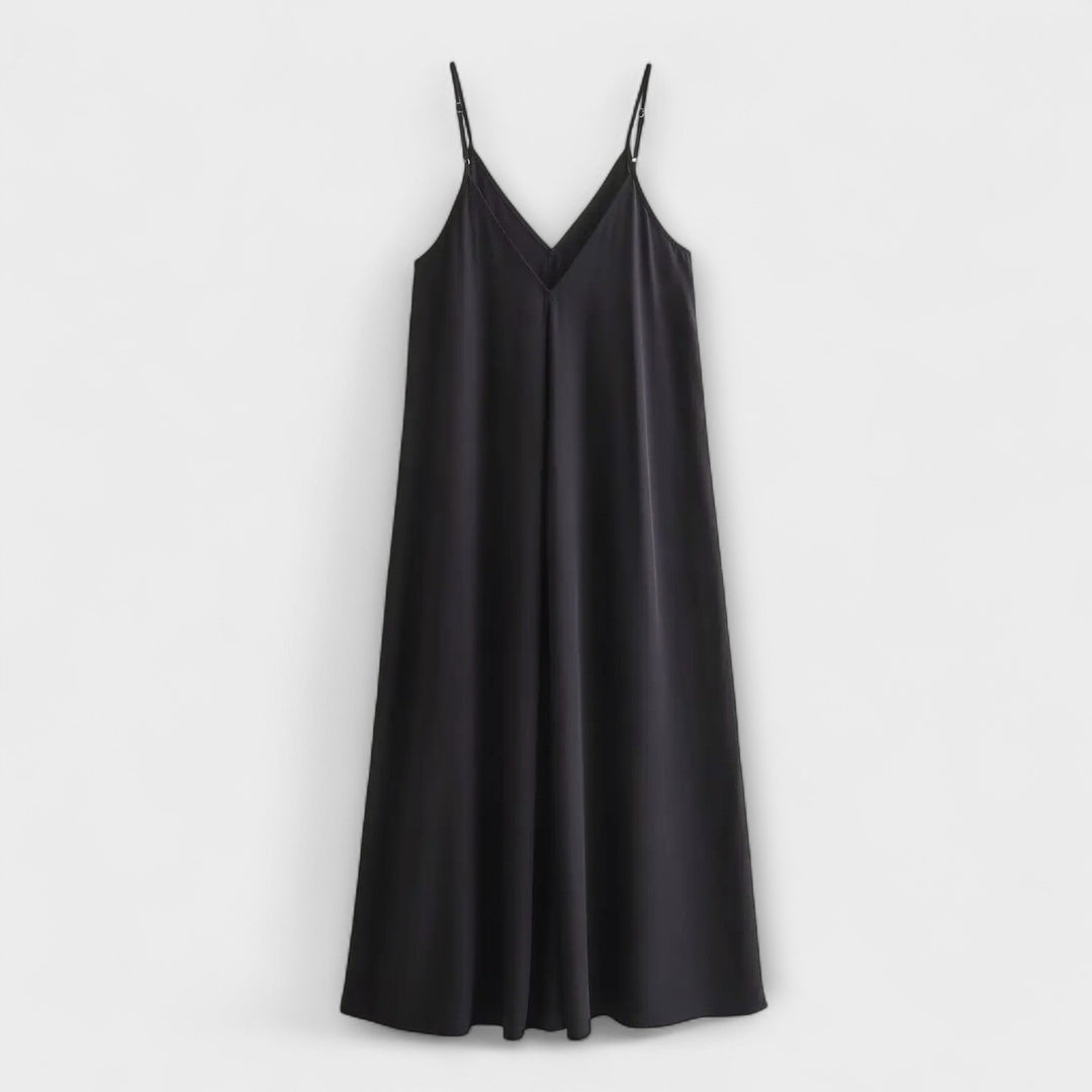 Maxi obleka na slip