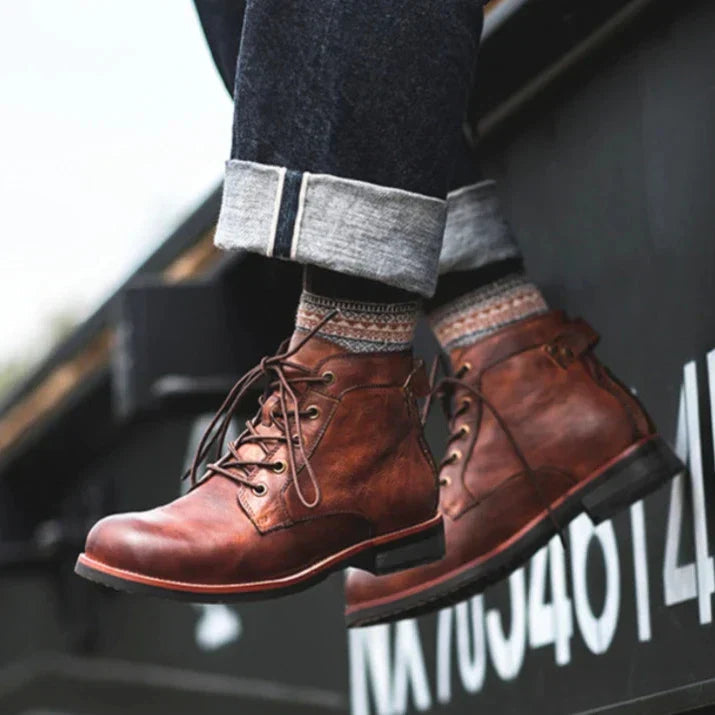 William™ - Mugavad retro talve saapad