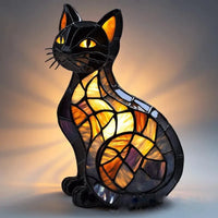 GatoBrilhante - Vitraažlatern