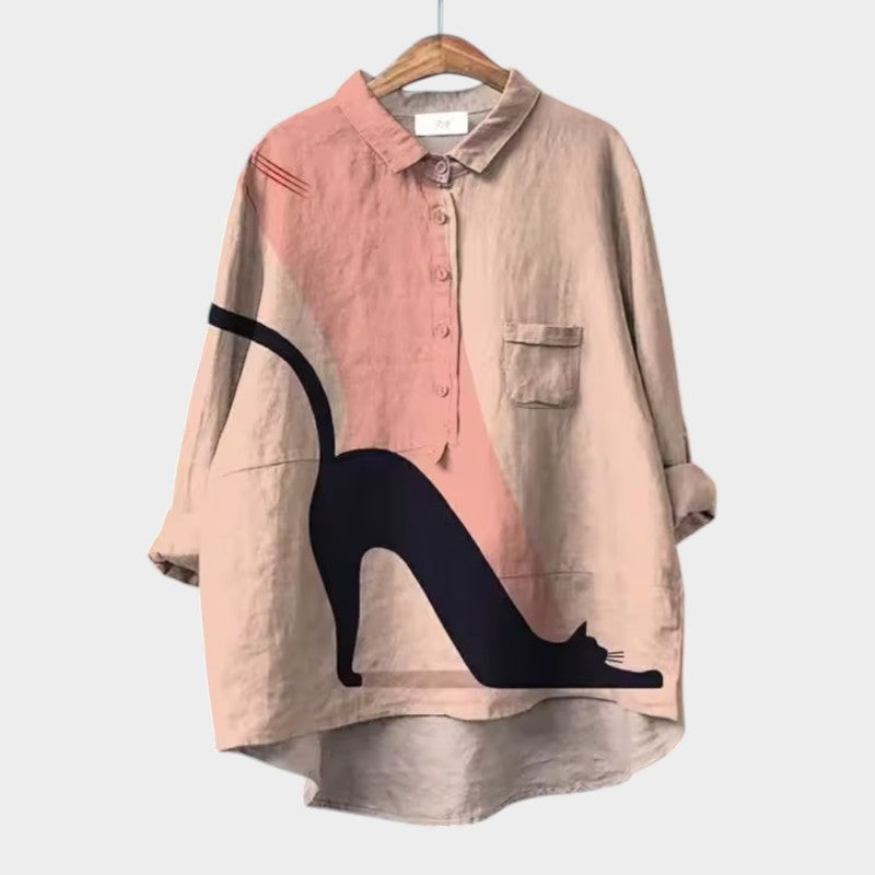 Josefine | Bluza Ročno Izdelana z Čipko