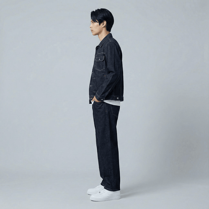 Shiro - Kompletna japonska denim jakna 14oz