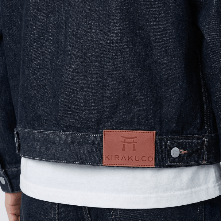 Shiro - Kompletna japonska denim jakna 14oz