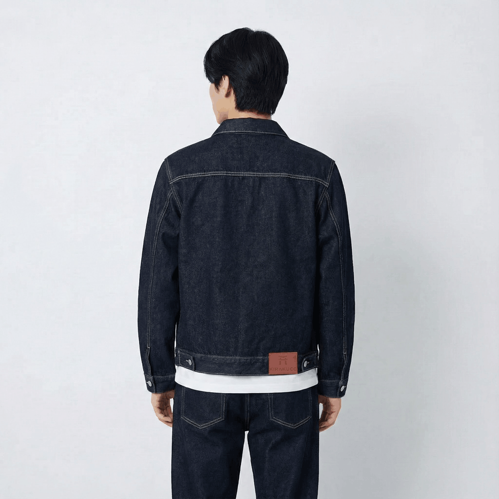 Shiro - Kompletna japonska denim jakna 14oz