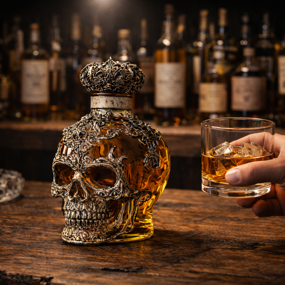 Whisky Steklenica - Skulls Izdaja