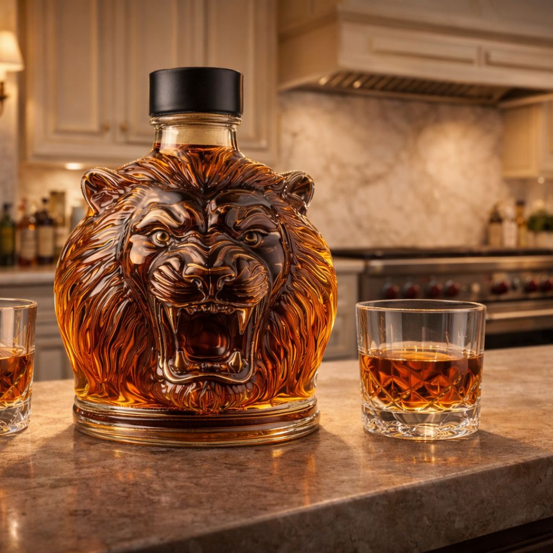 Whiskey steklenica - Lion Edition