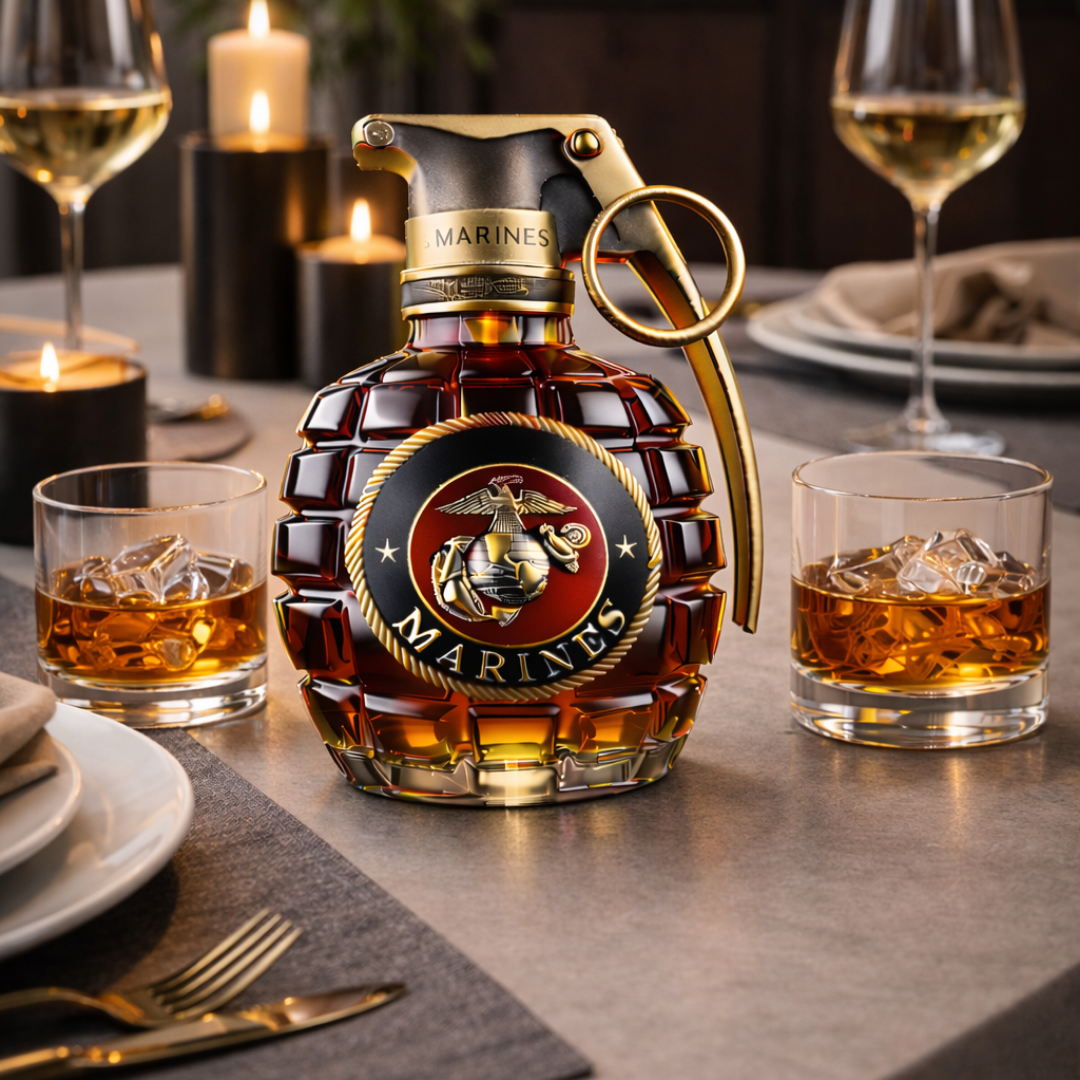 Whisky Steklenica - Granatna Izdaja