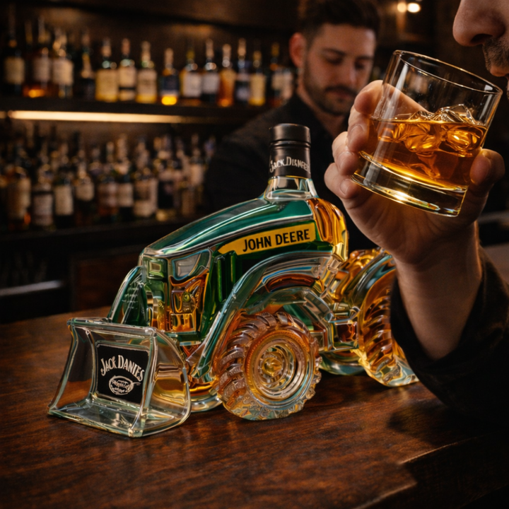Jack Daniel's Whisky Steklenica - Traktor Izdaja